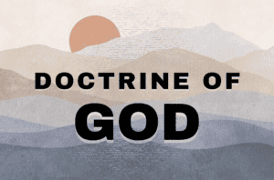 Doctrine of God: Trinitarianism